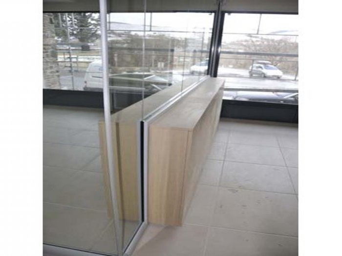 Placard cloison : vue de profil