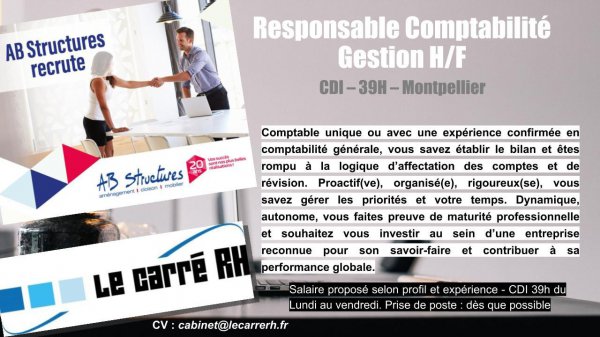AB STRUCTURES RECRUTE